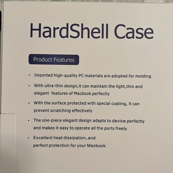 Brand New MacBook Air 15" Clear Hard Case w/ Screen Protector & Webcam Cover - Picture 16 of 16